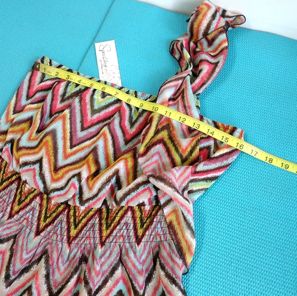 Speechless Flutter Batwing One Cold Off Shoulder Top L - Picture 5 of 8